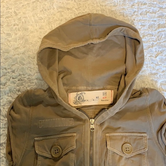 Gap | Hooded Zip Up Vest Dress - Picture 3 of 6